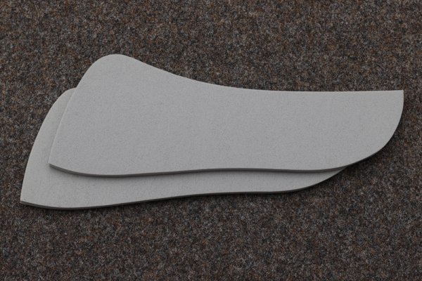 Einlagen Softschaum, verschiedene Formen
